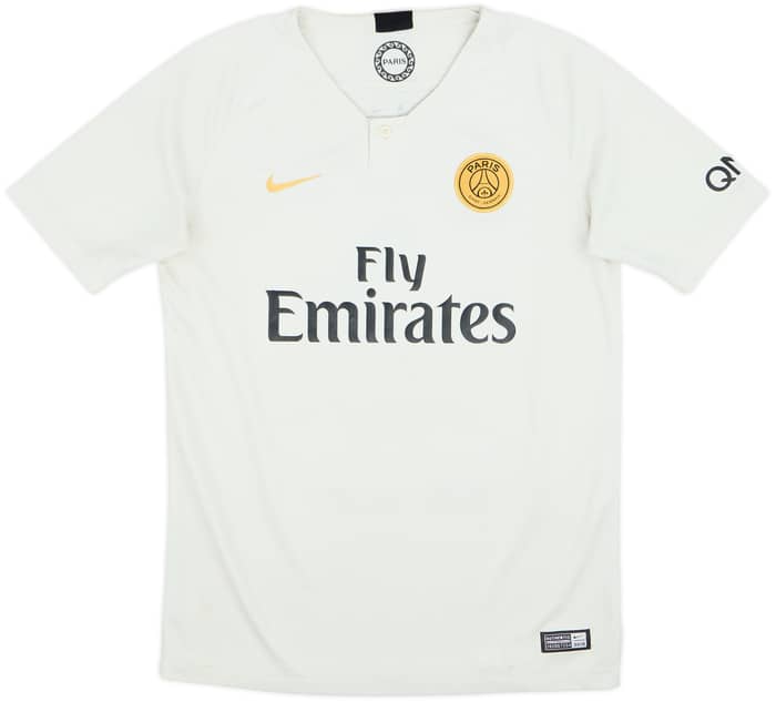 2018-19 Paris Saint-Germain Away Shirt T.Silva #2 - 9/10 - (XL.Boys)
