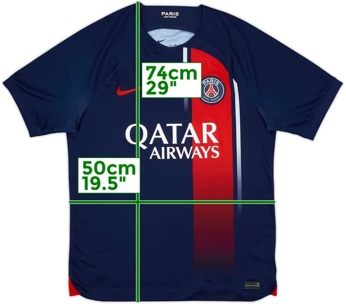 2023-24 Paris Saint-Germain Home Shirt - 6/10 - (M)