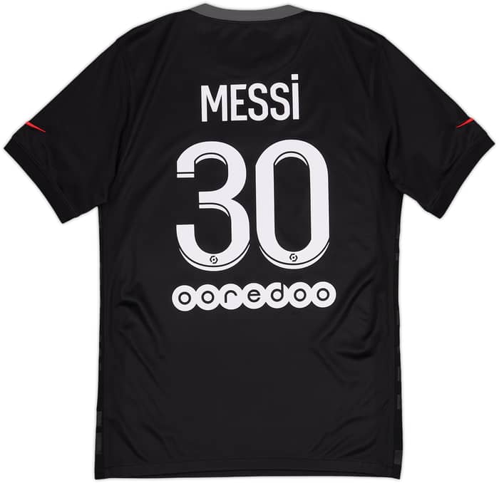 2021-22 Paris Saint-Germain Third Shirt Messi #30 - 8/10 - (S)