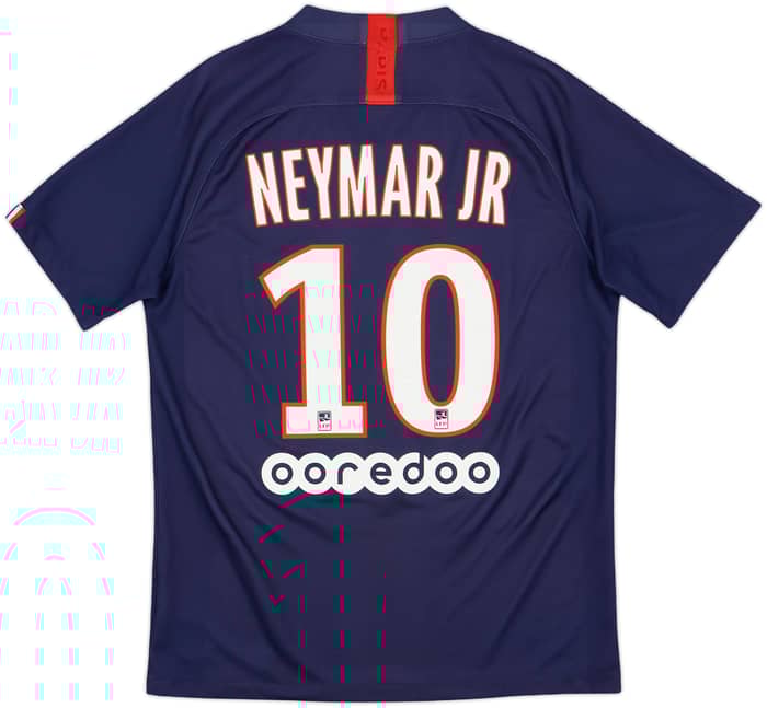 2019-20 Paris Saint-Germain Home Shirt Neymar Jr #10 - 6/10 - (M)