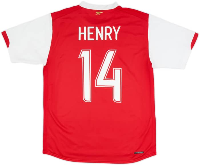 2006-08 Arsenal Home Shirt Henry #14 - 5/10 - (L)