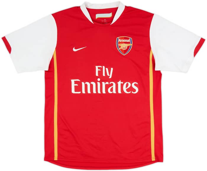 2006-08 Arsenal Home Shirt Henry #14 - 5/10 - (L)