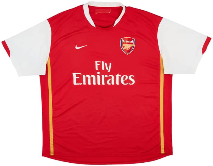 2006-08 Arsenal Home Shirt - 5/10 - (XL)
