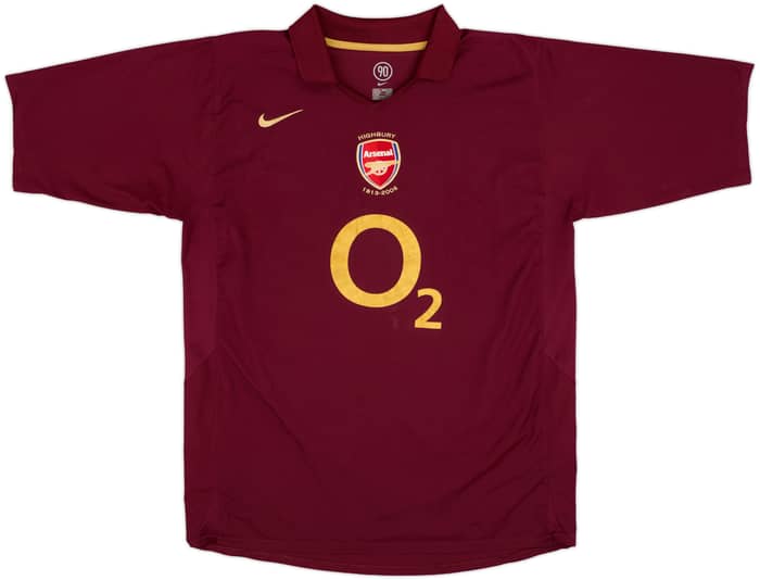 2005-06 Arsenal Home Shirt Henry #14 - 7/10 - (XL)