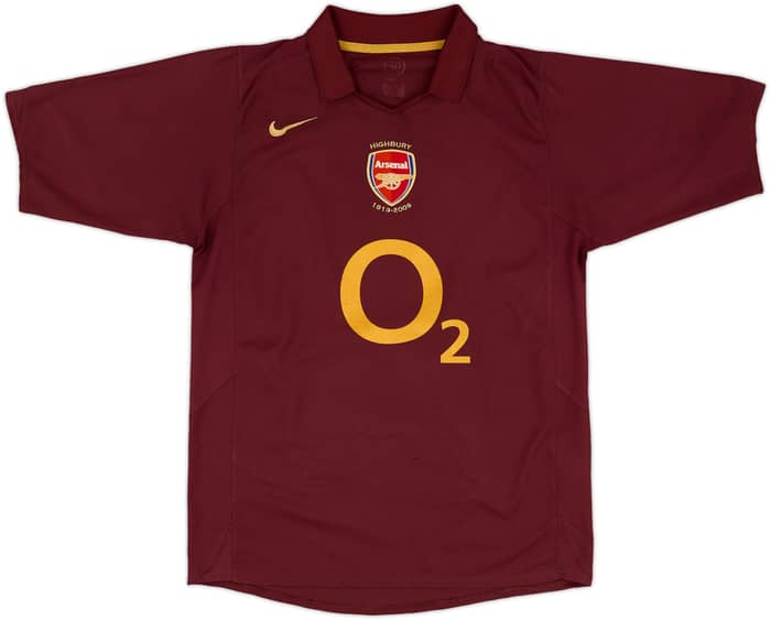 2005-06 Arsenal Home Shirt - 5/10 - (M)