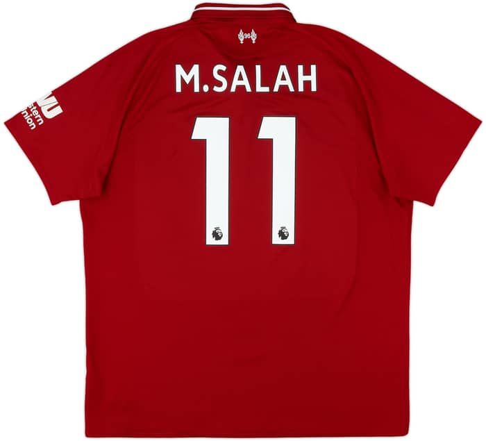 2018-19 Liverpool Home Shirt M.Salah #11 - 6/10 - (XL)