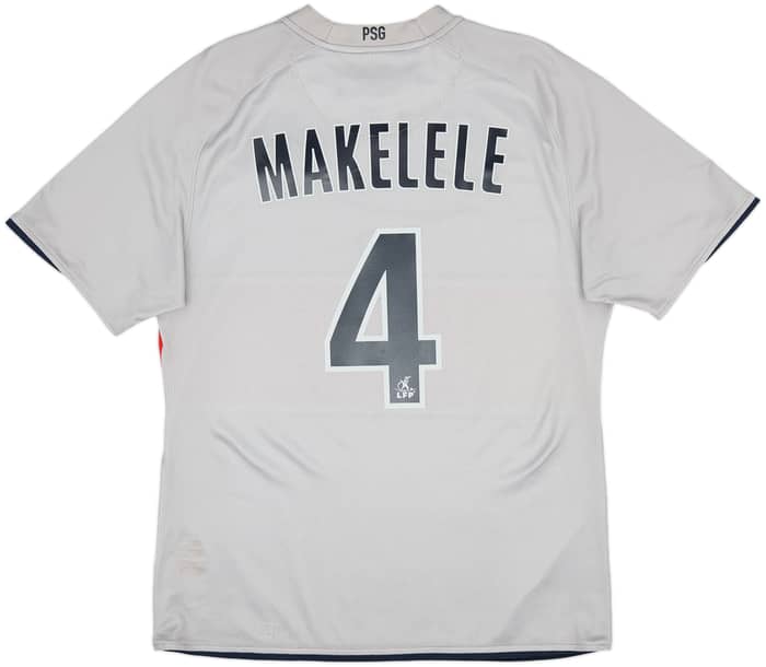 2008-09 Paris Saint-Germain Player Issue Away Shirt Makelele #4 - 9/10 - (L)