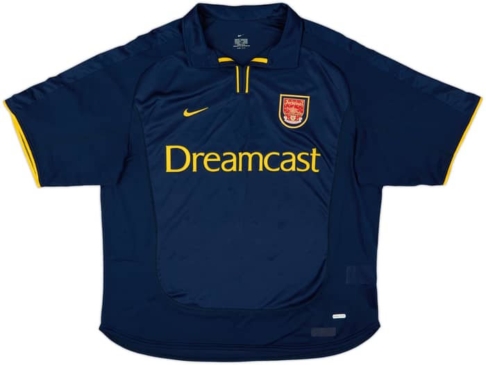 2000-02 Arsenal European Shirt Henry #14 - 9/10 - (XL)