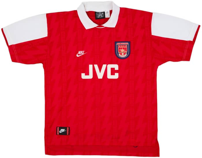 1994-96 Arsenal Home Shirt Wright #8 - 8/10 - (XL)