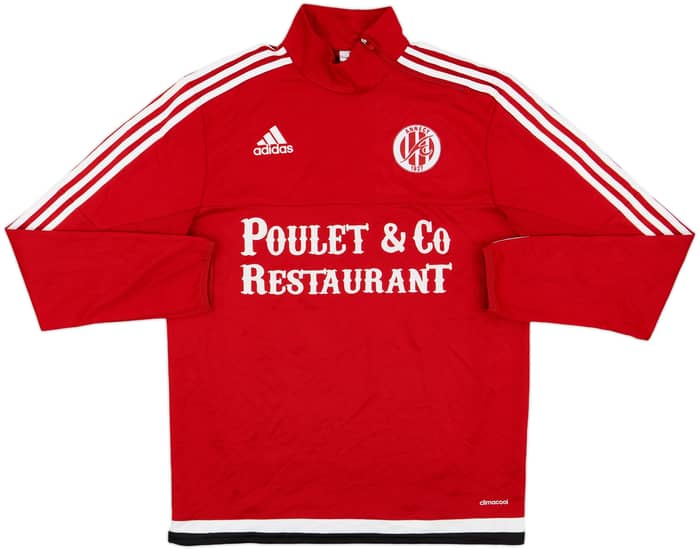 2015-16 Annecy adidas 1/4 Zip Drill Top - 6/10 - (M)