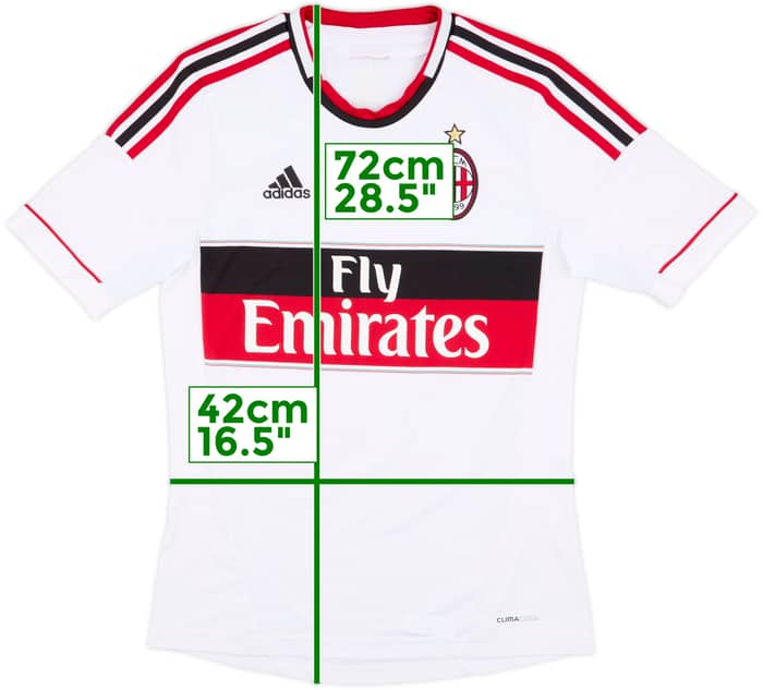 2012-13 AC Milan Away Shirt - 4/10 - (S)