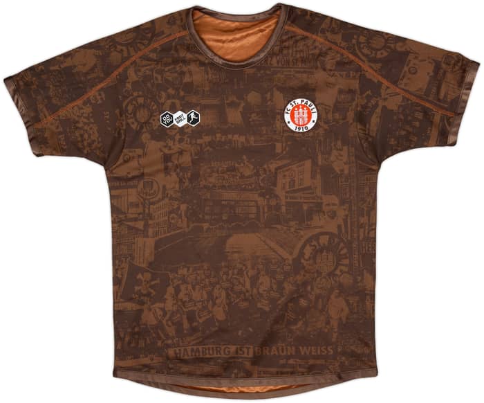 2010-11 St Pauli Reversible Centenary Home Shirt - 10/10 - (S.Boys)
