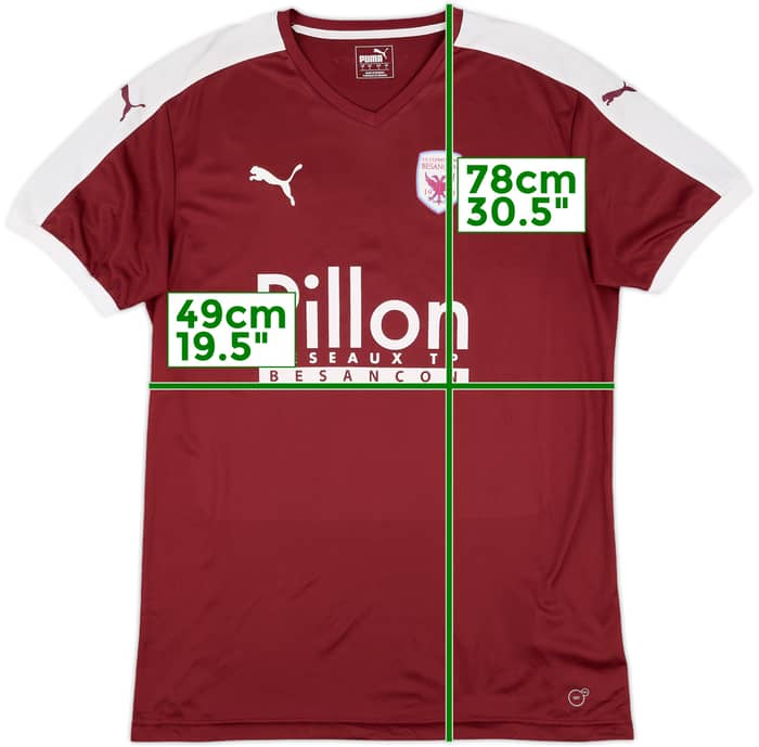 2010s Puma Template Shirt (SC Clemenceau Besancon) #10 - 6/10 - (L)