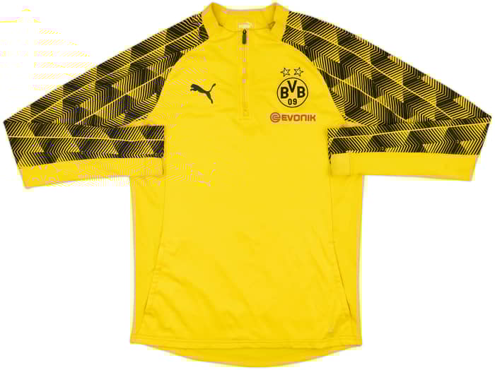 2017-18 Borussia Dortmund Puma 1/4 Zip Drill Top - 6/10 - (M)