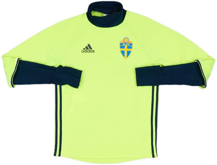 2015-16 Sweden adidas Sweat Top - 5/10 - (S)