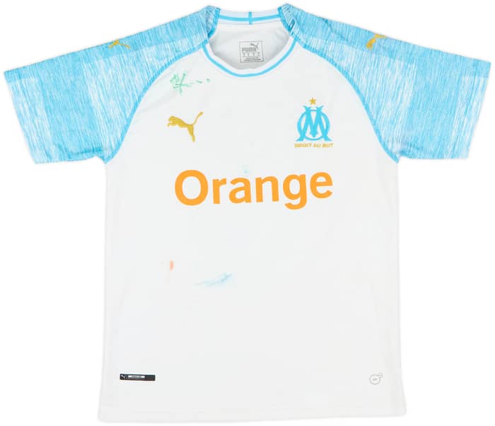 2018-19 Olympique Marseille Home Shirt Payet #10 - 4/10 - (S)