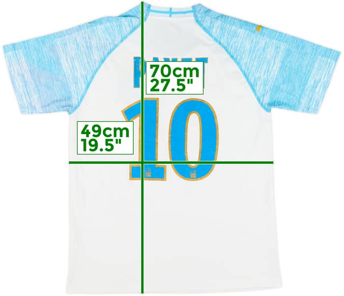 2018-19 Olympique Marseille Home Shirt Payet #10 - 4/10 - (S)