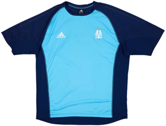 2002-03 Olympique Marseille adidas Training Shirt - 4/10 - (XL/XXL)