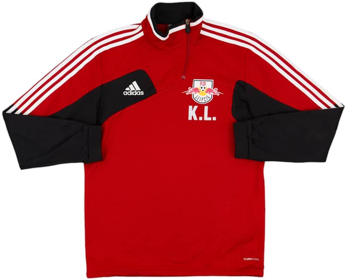 2012-13 RB Leipzig adidas Staff Issue 1/4 Zip Top K.L - 8/10 - (M/L)