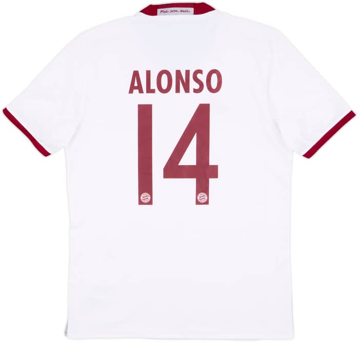 2016-17 Bayern Munich Third Shirt Alonso #14 - 5/10 - (M)