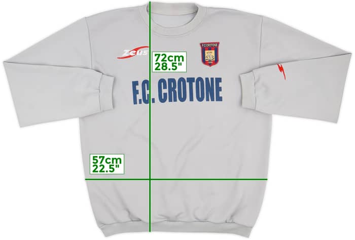2005-06 Crotone Player Issue Zeus Sweat Top - 6/10 - (XXL)
