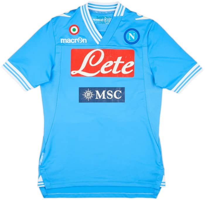 2012-13 Napoli Home Shirt Cavani #7 - 6/10 - (L)