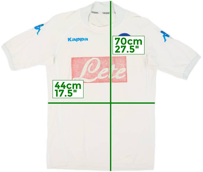 2005-06 Napoli Away Shirt #4 - 4/10 - (M)