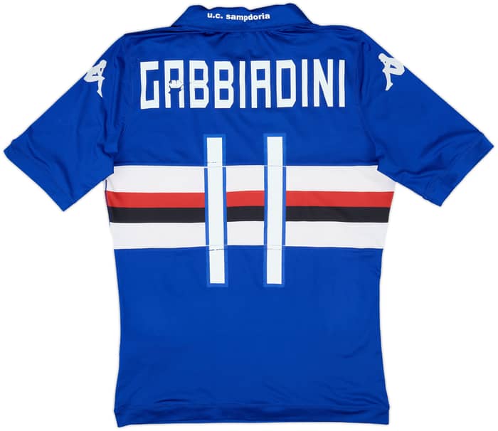 2013-14 Sampdoria Home Shirt Gabbiadini #11 - 4/10 - (S)