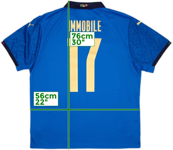 2020-21 Italy Home Shirt Immobile #17 (XL)