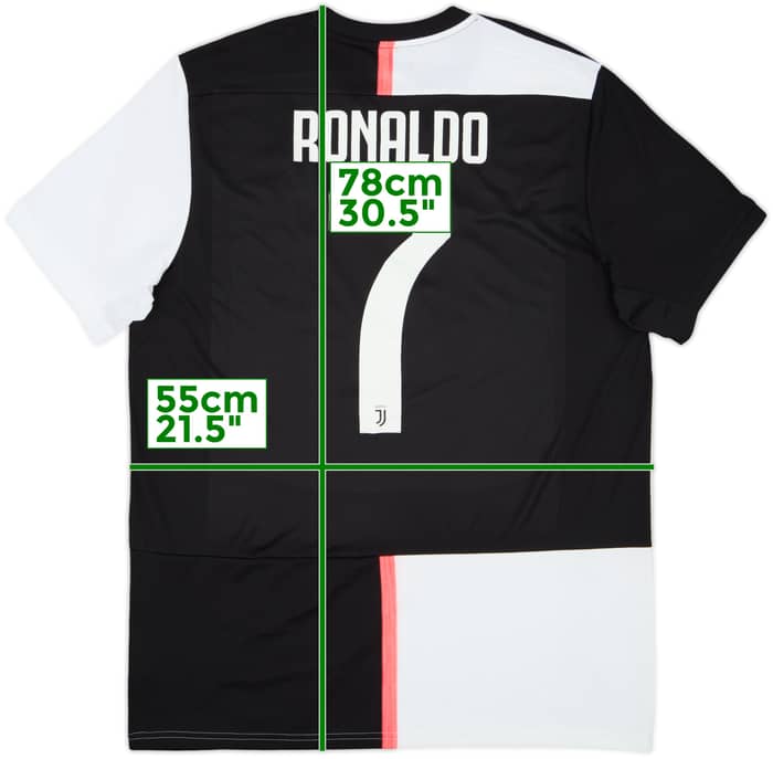 2019-20 Juventus Home Shirt Ronaldo #7 (L)