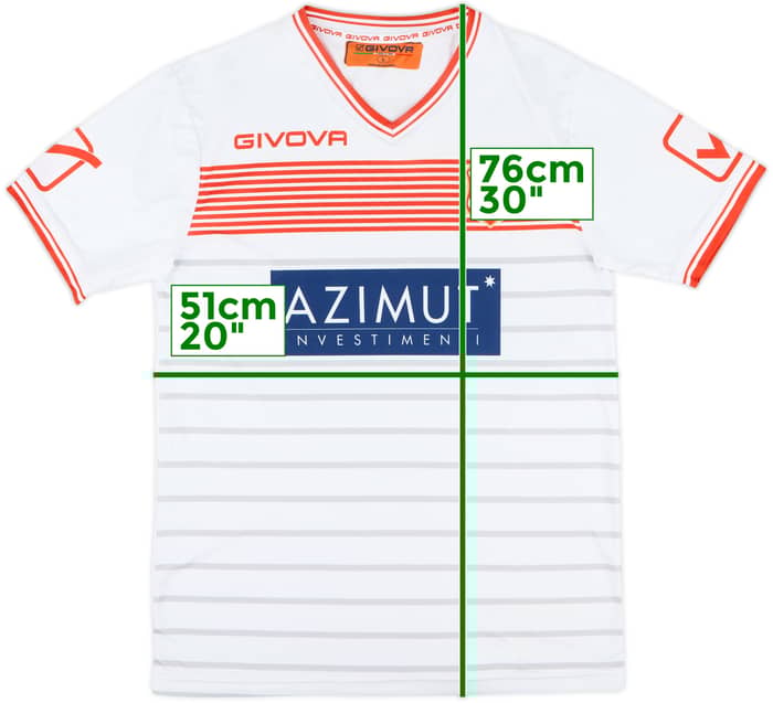 2015-16 Carpi Home Shirt - 8/10 - (L)