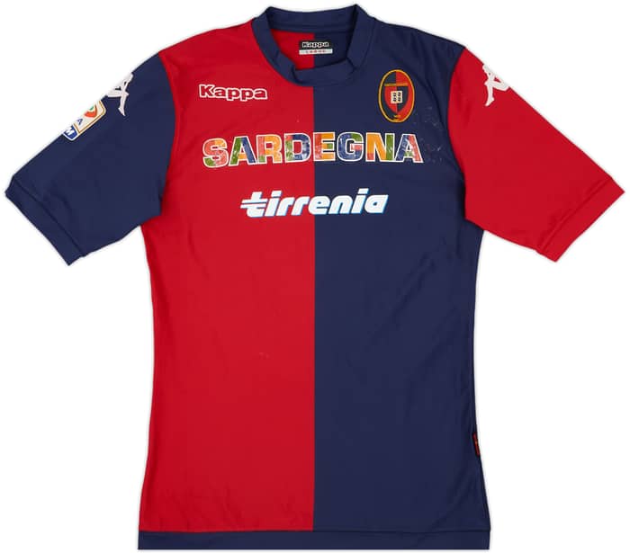 2012-13 Cagliari Home Shirt Conti #5 - 5/10 - (L)