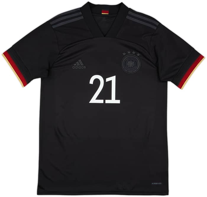 2020-21 Germany Away Shirt Gundogan #21 - 10/10 - (M)