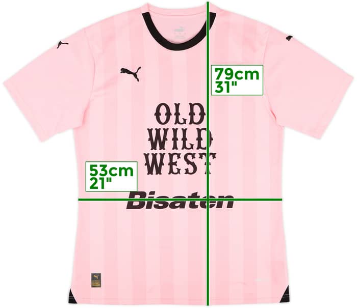 2024-25 Palermo Home Shirt - 10/10 - (XL)