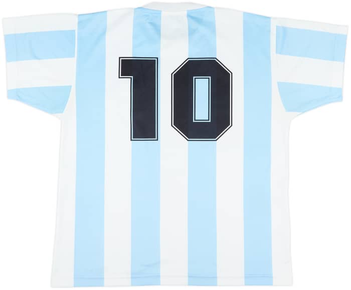 2000s Argentina Le Coq Sportif 1986 Retro Home Shirt - 8/10 - (XL)