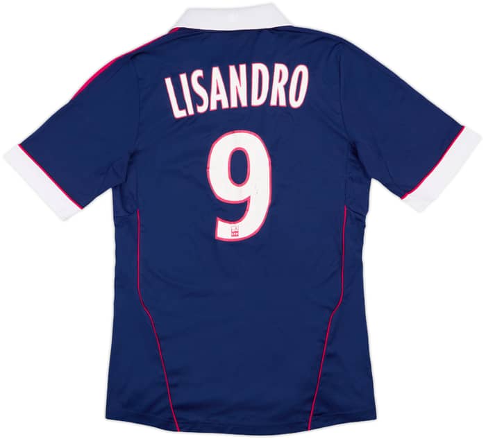 2011-12 Lyon Away Shirt Lisandro #9 - 5/10 - (S)