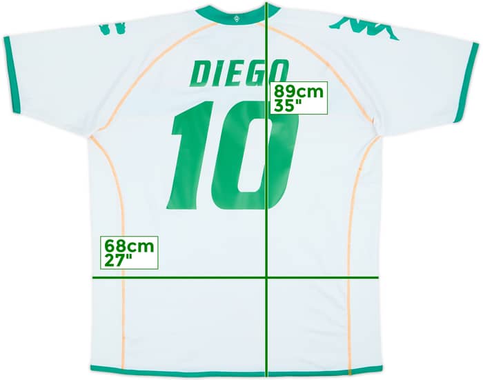 2008-09 Werder Bremen Home Shirt Diego #10 - 7/10 - (3XL)