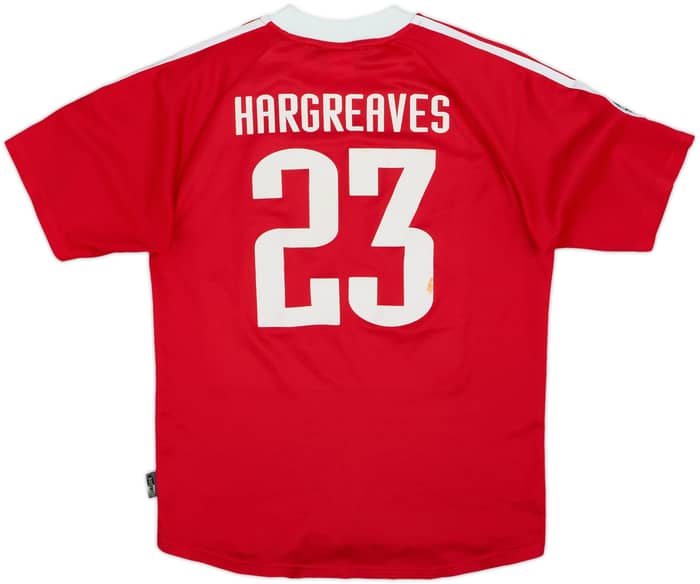2000-01 Bayern Munich CL Home Shirt Hargreaves #23 - 6/10 - (S)