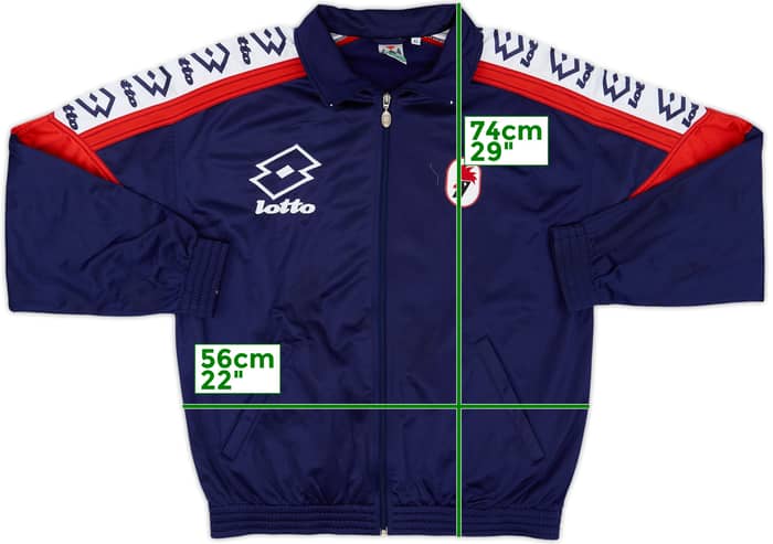 1997-98 Bari Lotto Track Jacket - 8/10 - (XL)