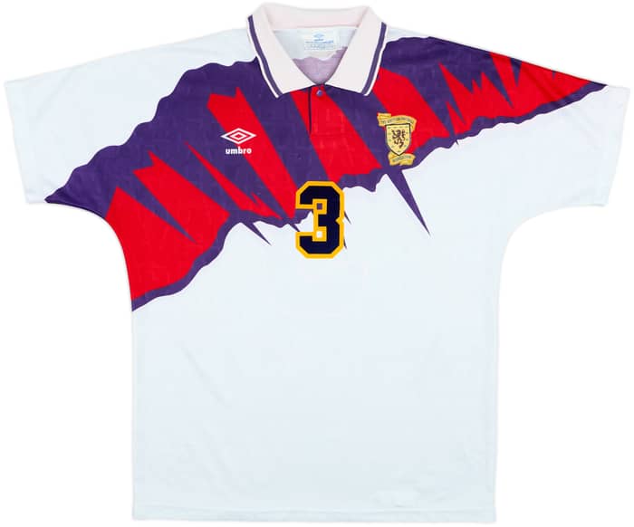 1991-93 Scotland Away Shirt McStay #3 - 7/10 - (L)