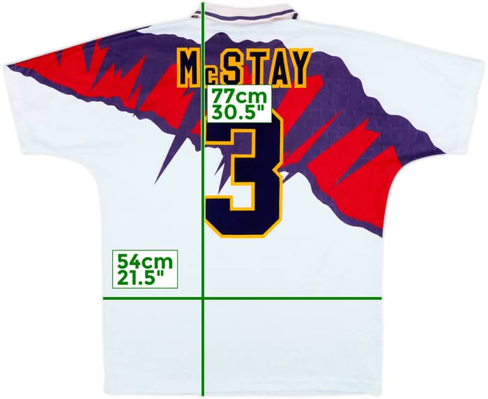 1991-93 Scotland Away Shirt McStay #3 - 7/10 - (L)