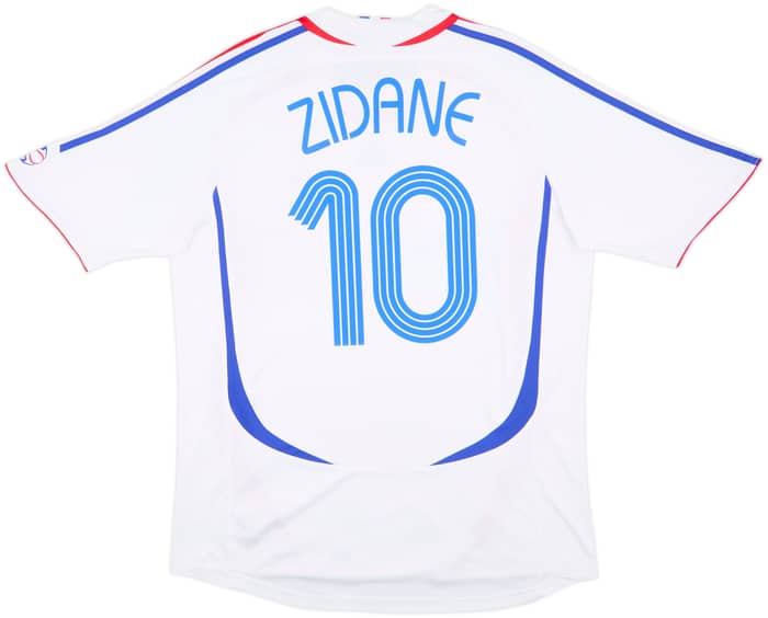 2006 France Away Shirt Zidane #10 - 6/10 - (XL)