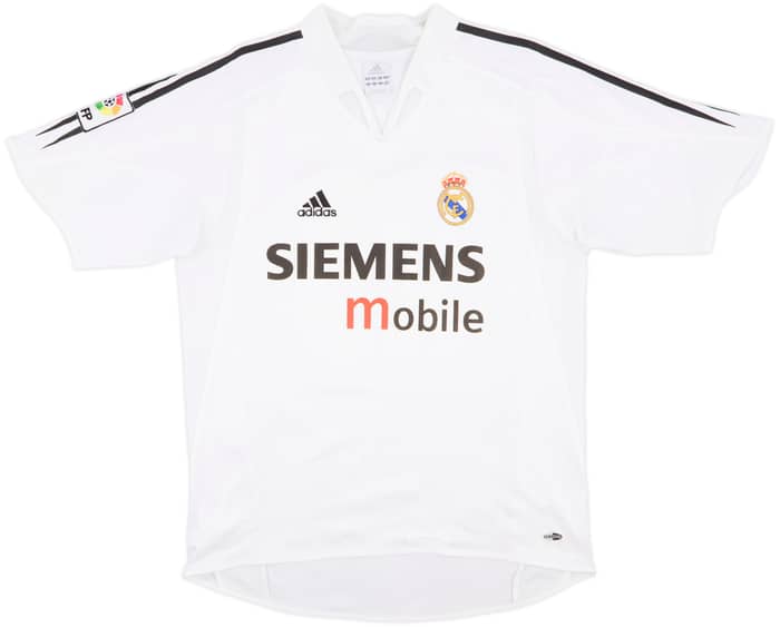 2004-05 Real Madrid Home Shirt Beckham #23 - 8/10 - (M)