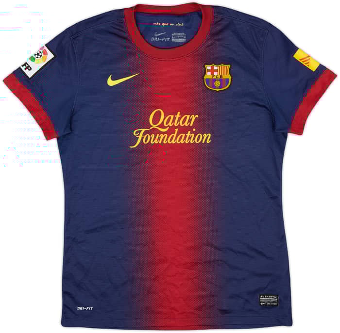 2012-13 Barcelona Home Shirt - 8/10 - (Women's S)