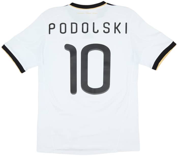 2010-11 Germany Home Shirt Podolski #10 - 6/10 - (XL.Boys)