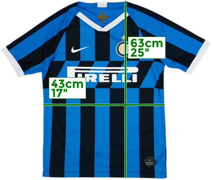 2019-20 Inter Milan Home Shirt - 9/10 - (L.Boys)