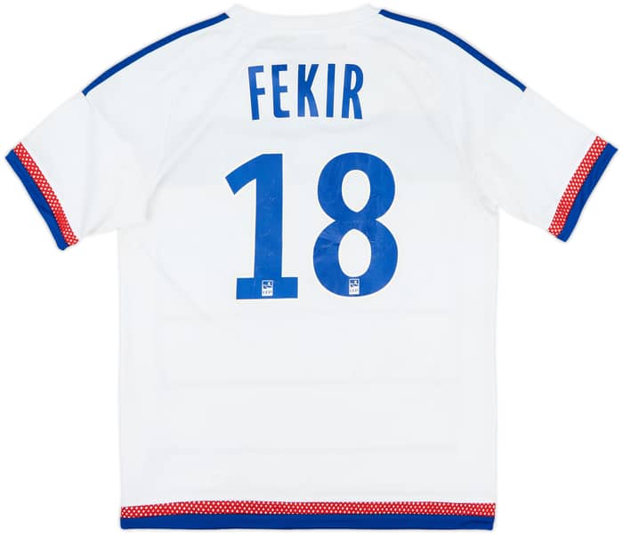 2015-16 Lyon Home Shirt Fekir #18 - 6/10 - (XL.Boys)