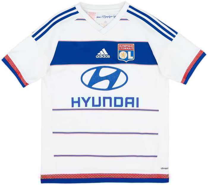 2015-16 Lyon Home Shirt Fekir #18 - 6/10 - (XL.Boys)