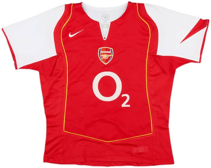 2004-05 Arsenal Home Shirt Henry #14 - 5/10 - (Women's M)