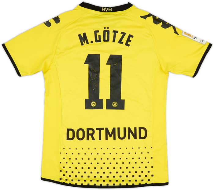 2011-12 Borussia Dortmund Home Shirt M.Gotze #11 - 6/10 - (L.Boys)
